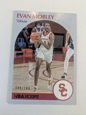 2021-22 Panini Chronicles Draft Picks - Hoops Retro Red #52 Evan Mobley /149...
