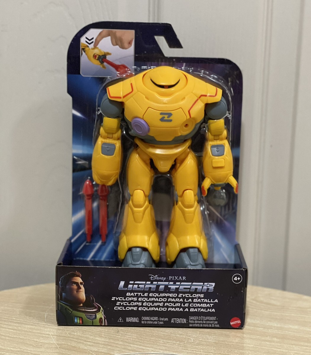 NEW Disney Pixar LIGHTYEAR Battle Equipped Zyclops Mattel