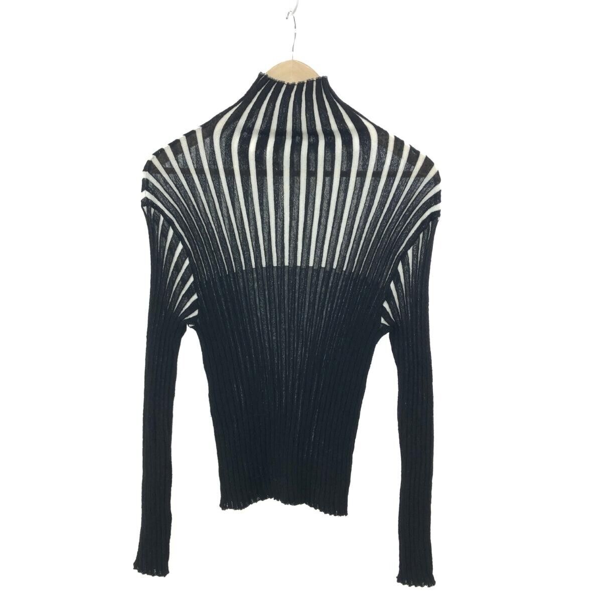 PLEATS PLEASE ISSEY MIYAKE Top Long Sleeve Size 3 Black USED PLEATS PLEASE ISSEY MIYAKE Top Long Sleeve Size 3 Black USED