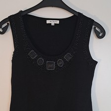 Miss Papillon Damen Trägershirt L/XL schwarz...