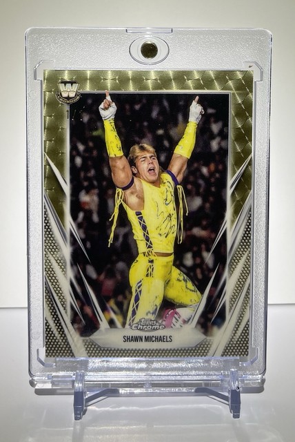 Topps 2026 Chrome WWE Shawn Michaels Superfractor Trading Card #59