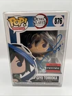 Funko Pop! Demon Slayer AAA Anime Giyu Tomioka #876 Signed Johnny Yong Bosch