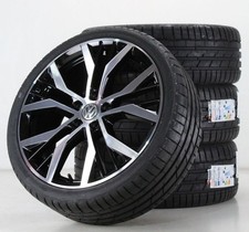 VW Golf 7 GTI & GTD Sommerräder 19 Zoll Alufelgen Santiago Felgen 5G0601025AN