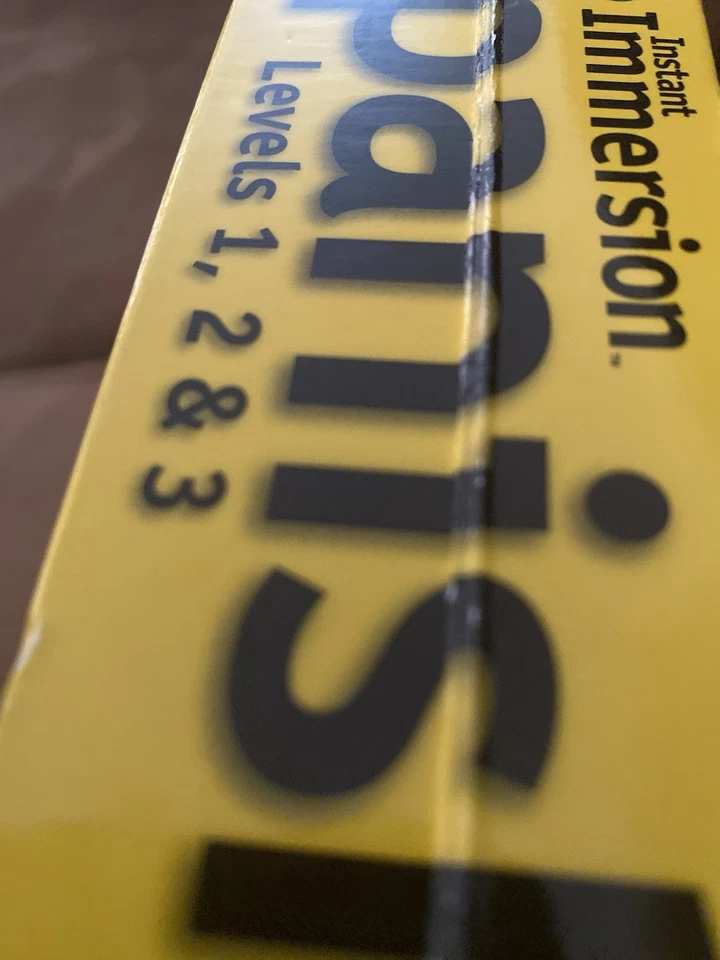 Instant Immersion Spanish Levels 1, 2 & 3, New in Sealed Box  Dvd - Image 2 of 3