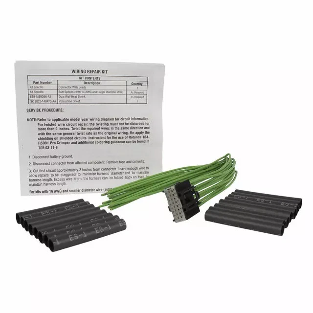 Внутреннее зеркало заднего вида Ford Lincoln Mercury с проволокой в сборе - Изображение 3 из 4