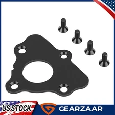 Camshaft Retainer Plate Gasket & Bolt Kit Compatible for GM LS 4.8 5.3 12589016