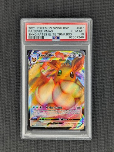 Eevee VMAX graded PSA 10 for sale on eBay