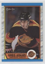 1989-90 O-Pee-Chee Greg Adams #178 0qr0