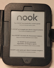 NOOK Model BNRV300 Simple 6" Touch screen eReader Barnes & Noble WIFI Reader