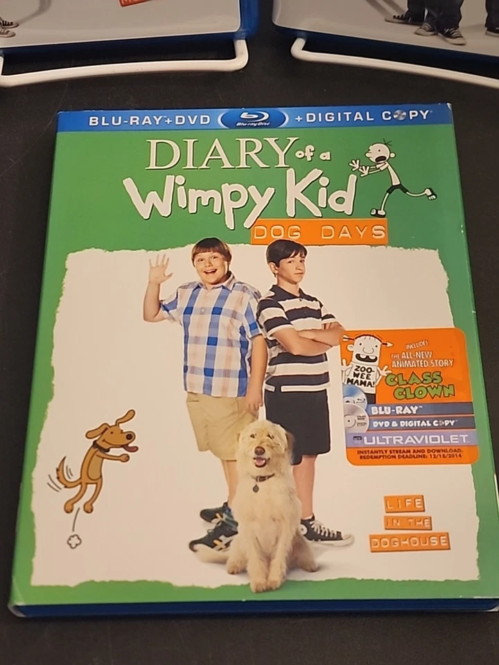 Diary of a Wimpy Kid 1, 2  3 Blu-ray Disc 2013 3-Disc Set Trilogy Kids Movies  - Image 4 of 4