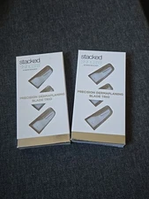 2x Stacked Skincare Dermaplaning Replacement BladesBlades - 3 Pack Refill 