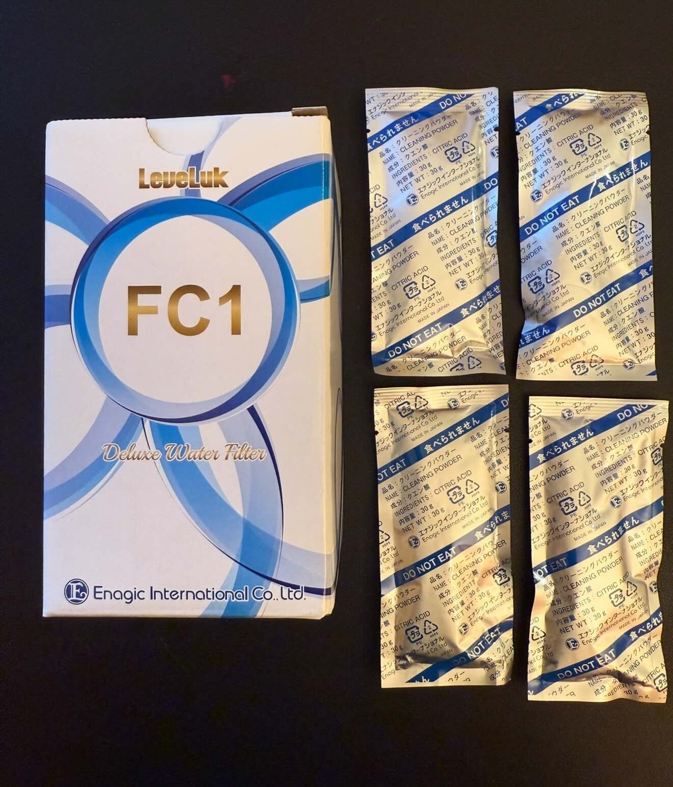 Fc1 Box FC1 Filter replacement for KANGEN leveluk K8 and SD501 + 4 Cleaning ...