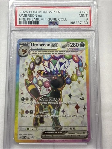 Pokemon - Umbreon ex - Premium Figure Collection Promo - SVP176 - PSA 9