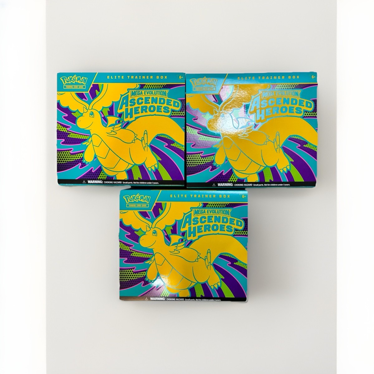 Pokémon Ascended Heroes ETB NO BOOSTER OR PROMO CARDS IN THIS BOX