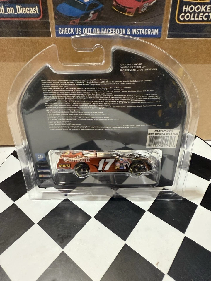 Matt Kenseth #17 Carhart 2005 1/64 Team Caliber Nascar Diecast - Image 4 of 4
