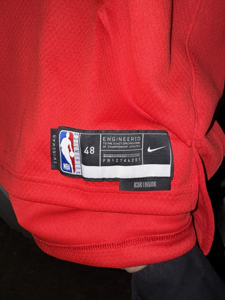 Camiseta deportiva Nike Chicago Bulls Zach Lavine Icon Edition Swingman talla L DN2000-657 Foto 3 de 4