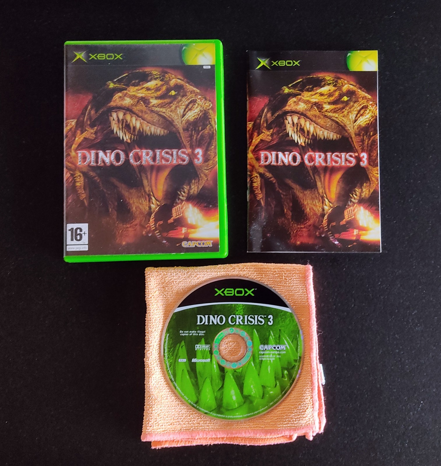 Comme Neuf! Dino Crisis 3 Xbox PAL Espagne Italie Envoi Combiné Capcom