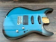 1980s FERNANDES SSH-40 Stratocaster Type Body Blue Sunburst Made in Japan