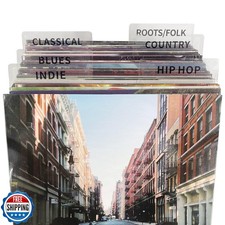 OrigoDeco Acrylic Vinyl Record Dividers - DIY Record dividers - R