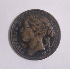 1866 Victoria One Third Farthing – Malta Issue – Rare [See Pics For Grade]