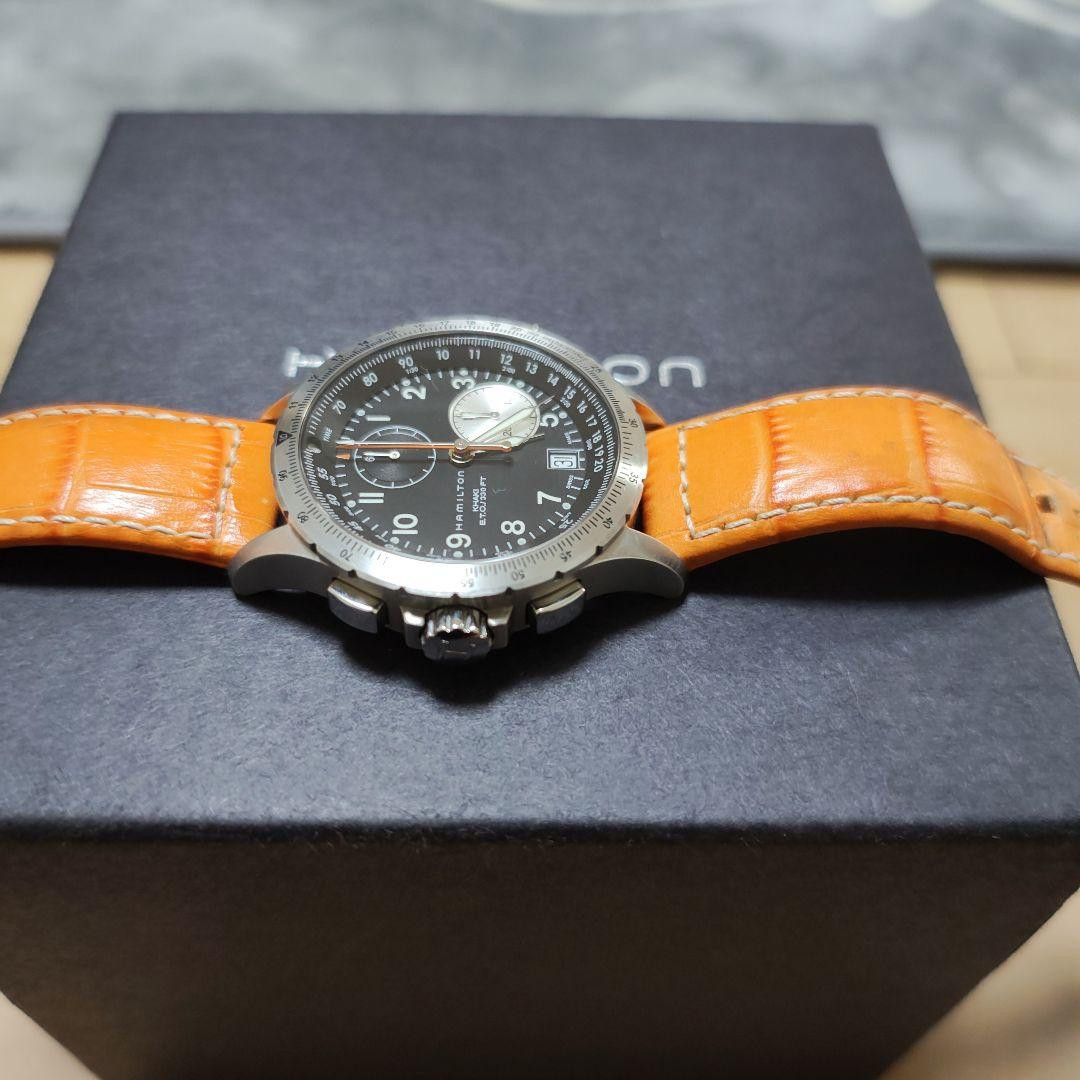 Hamilton Khaki Aviation ETO Chronograph Quartz 42mm Orange Hamilton Khaki Aviation ETO Chronograph Quartz 42mm Orange