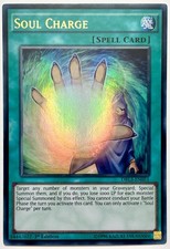 DRL3-DE051 Seelenladung - Ultra Rare 1. Auflage Near Mint YuGiOh Karte