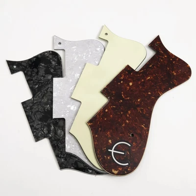 ALLJITA Electric Guitar Pickguard Scratch Plate 3Ply for Gibson ES335 / ES339 with Logo