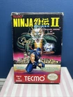 NES CIB Ninja Gaiden II: The Dark Sword of Chaos Nintendo Complete Ninja Games
