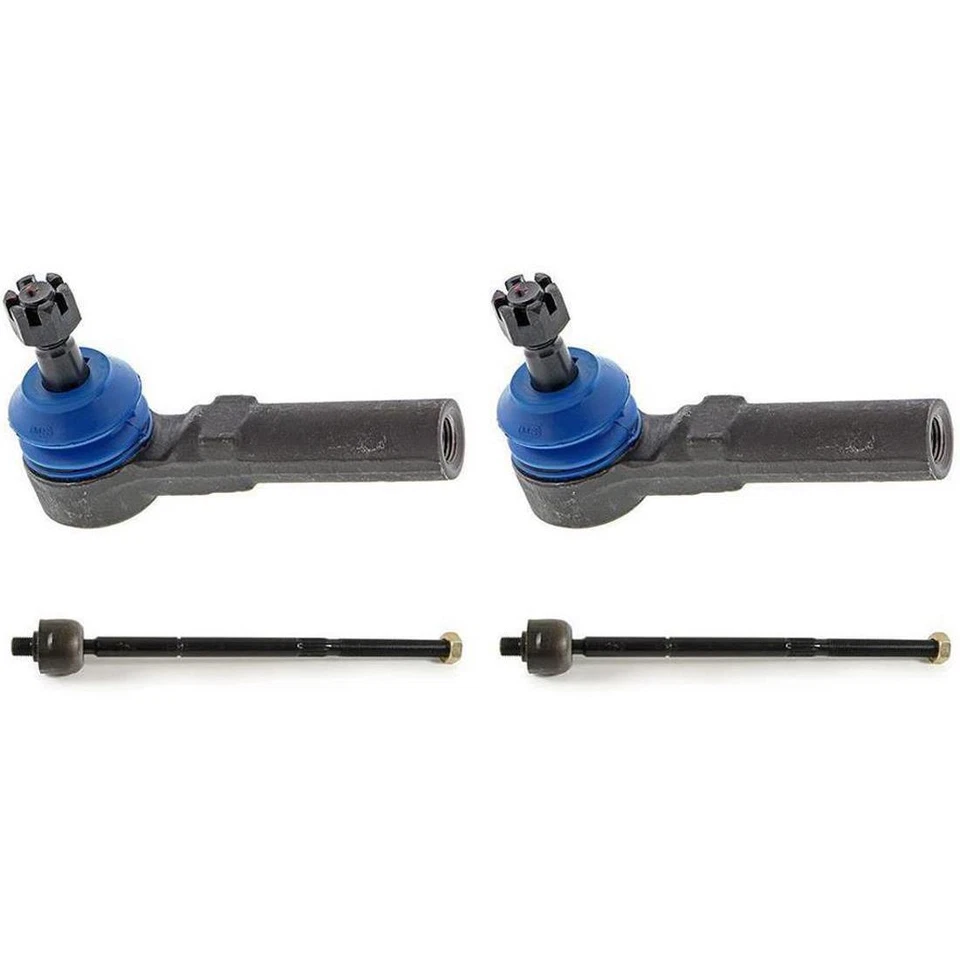 Extremo de barra de amarre de dirección exterior delantero interior delantero para Dodge Grand Caravan 1996-2000 Foto 2 de 2