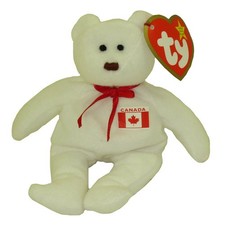 TY McDonald's Teenie Beanie - MAPLE the Bear 1999  5 inch - Mint Loose