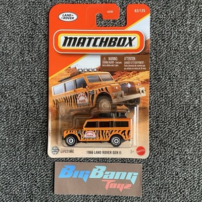 Matchbox 1966 Land Rover Gen II Safari Park Mainline 2025 Case M