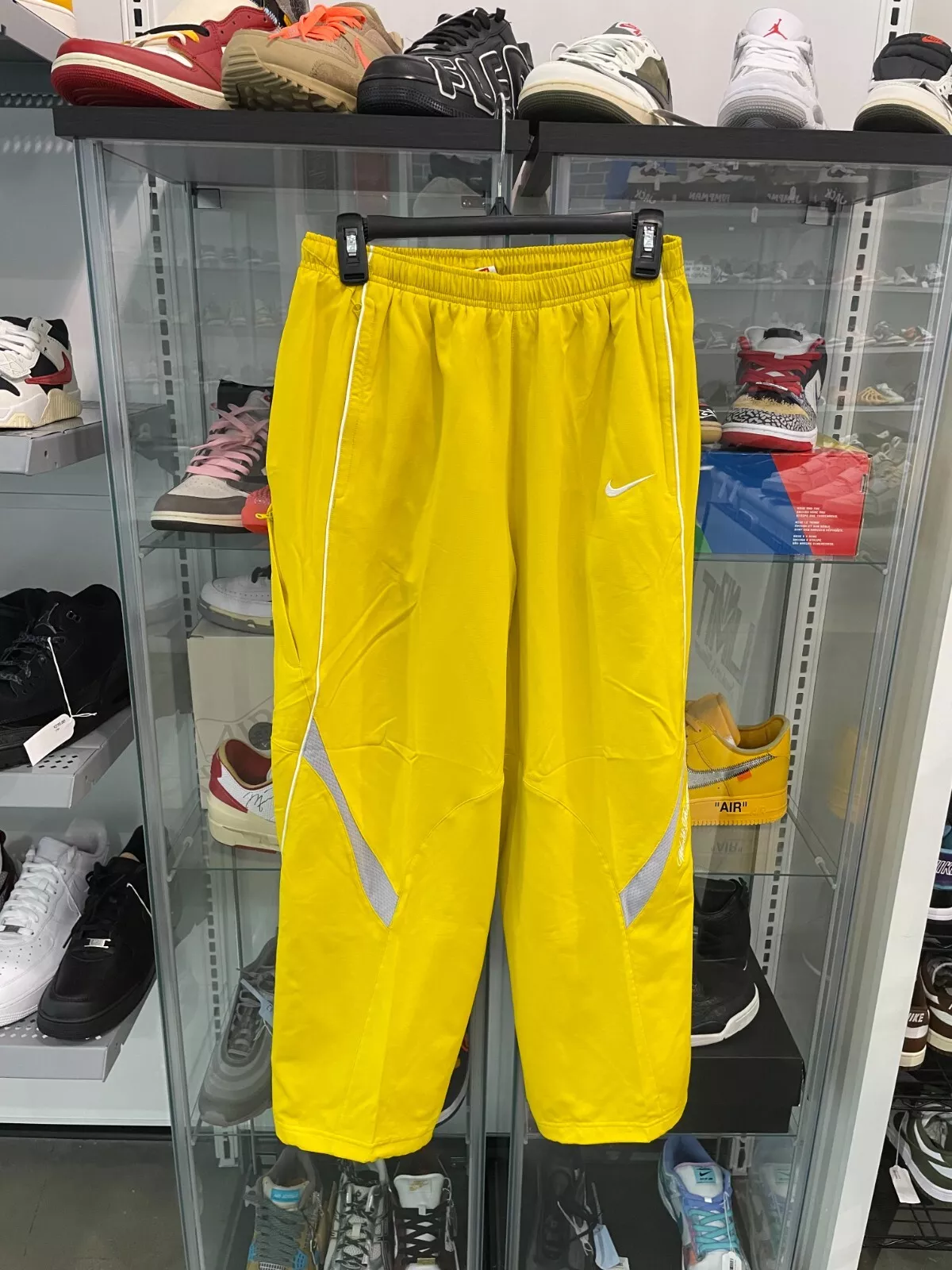 Pantalon de survêtement jaune Supreme Nike NEUF TAILLE S ENVOI RAPIDE