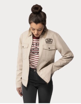 Harley Davidson スエード風ジャケット Women's Heritage Twill Utility Jacket | Harley-Davidson USA