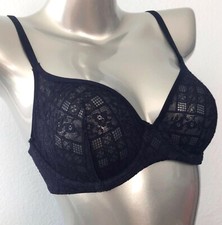 Victoria's Secret Body by Victoria Nwt Dark Blue Unlined VS Demi Bra