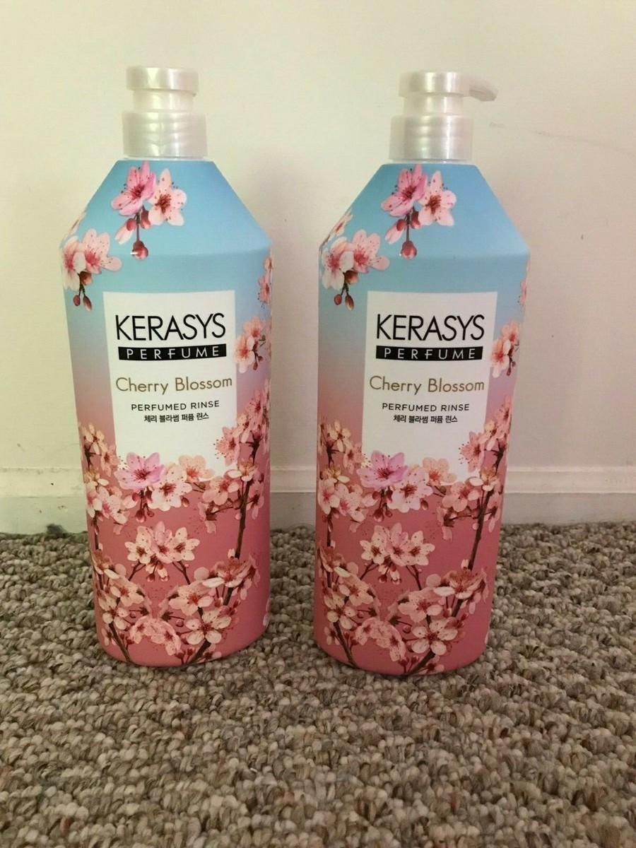 KERASYS Perfume Rinse (Cherry Blossom )1000ml+1000ml 2pcs Jumbo