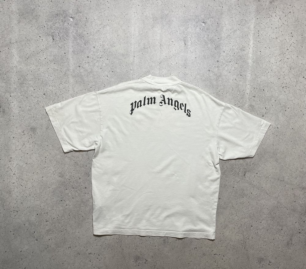 Palm Angels ベアTシャツ XL Palm Angels Grey Teddy Bear Logo T-Shirt | Junior Couture USA