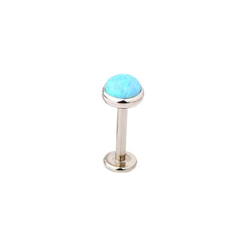 Opal-Lippensteg-Labret-Ring Mit Innengewinde Für Ohr-Tragus-Knorpel-Piercing~ > - Bild 12 von 19