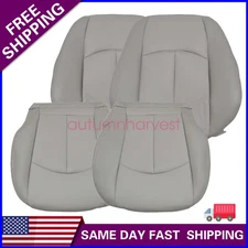 Driver Passenger Replacement Seat Cover Gray For 2003-2009 Mercedes Benz E-Class