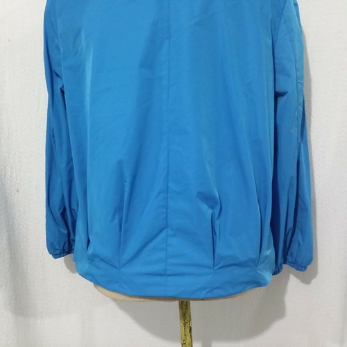 BANANA REPUBLIC BLUE ZIP LIGHT JACKET COAT Lined M - Picture 6 of 12