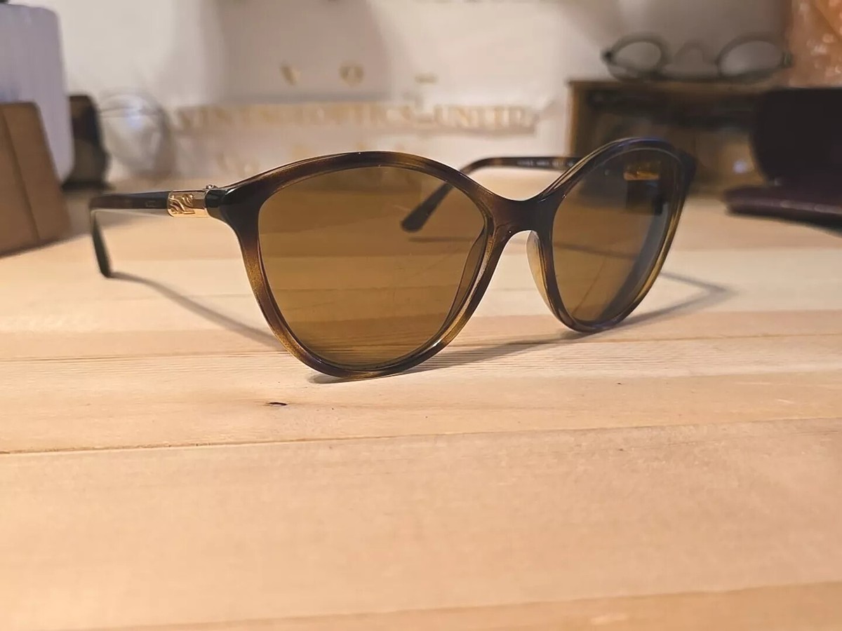 *Like New* Vogue VO 5165-S W65613 Women\'s Cat Eye Havana Sunglasses with case Vogue Womens Sunglasses Frame Model VO 5165 W65613 Tortoise  main image 2