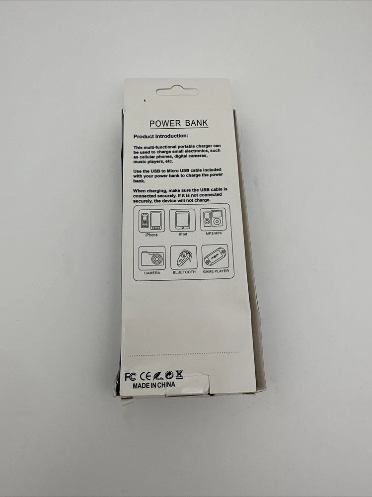 2200mAh Power Bank with 5V 1000mA Input & Output