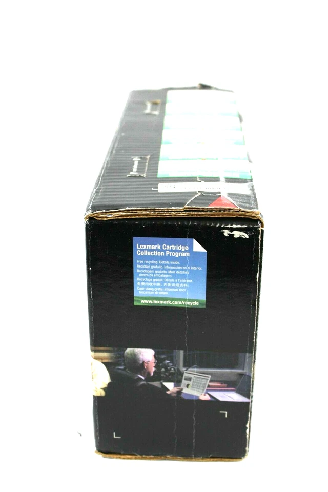 Genuine Lexmark 12A7400 Black Return Program Toner Cartridge E321 E323 OEM New - Image 2 of 4