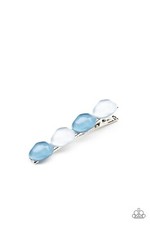 Paparazzi BUBBLY REFLECTIONS blue HAIR CLIP