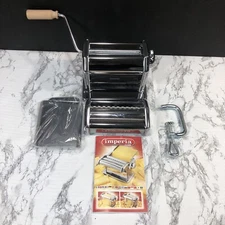 Imperia Pasta Maker Machine Heavy Duty Steel w/ Easy Lock - SP150 NEW OPEN BOX