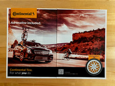 2015 Print Ad 2012 Cadillac CTS Continental Tires
