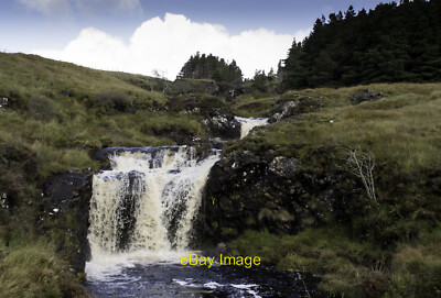 Foto 12x8 Einer von vielen Wasserfällen in Glen Brittle nach Starkregen Beinn a c2014