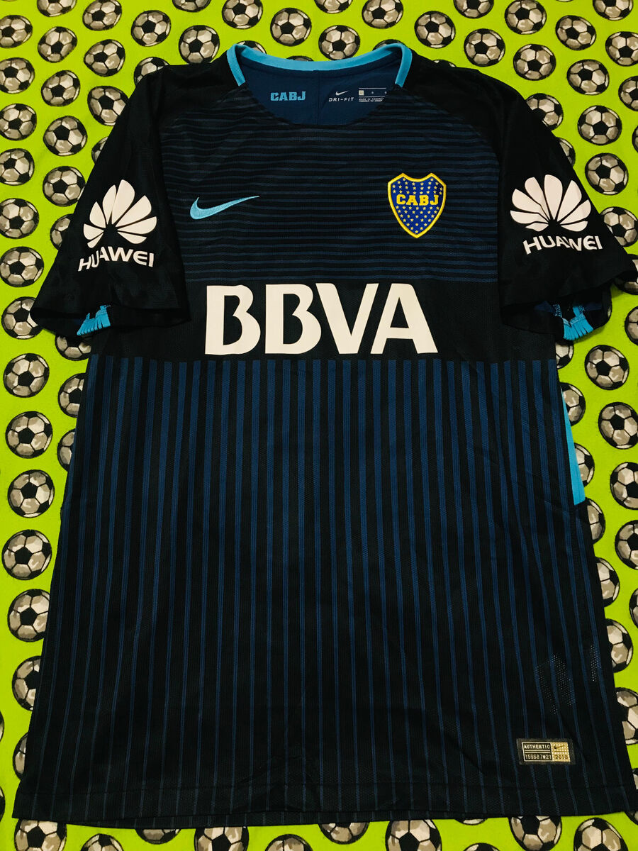 RARE Nike Boca Juniors 3rd Soccer Football Jersey 2017 2018
