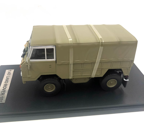 1:43land rover 101 British Flat Head Land Rover All Terrain Off Road Truck Model - Picture 19 of 26