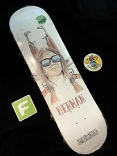 RARE Bryan Herman G Code Reindeer Man Baker Skateboard Deck Pro Model In Shrink