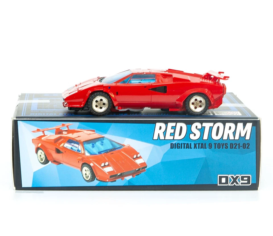 Digital Xtal 9 Toys D21-02 Red Storm Sideswipe G1 MP DX9 Action Figure in stock - Image 2 of 4